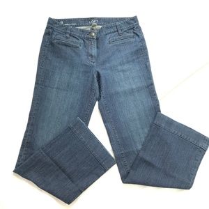 Loft Modern Trouser Denim Jeans Wide Leg